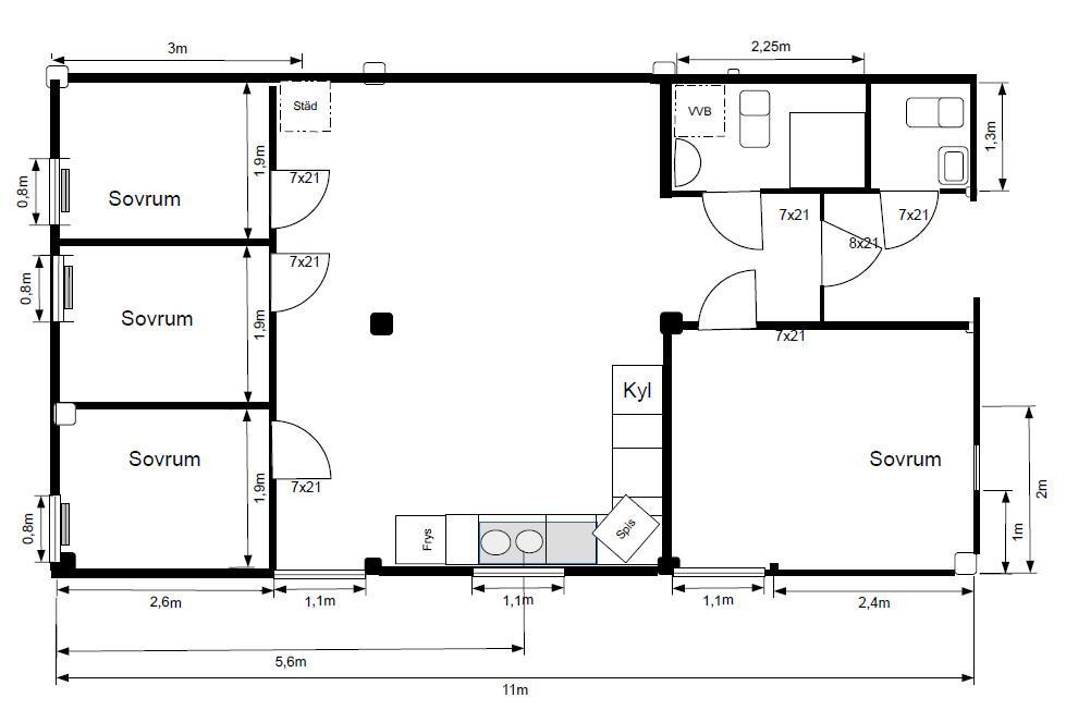 Apartamento Oevre Jaeder 1 - Joenaker Exterior foto